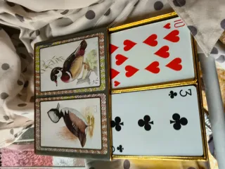 Carte da gioco vintage congress