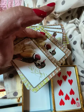 Carte da gioco vintage congress