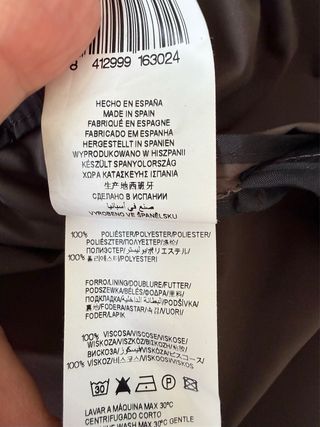 Vestido Pedro del Hierro negro y marrón