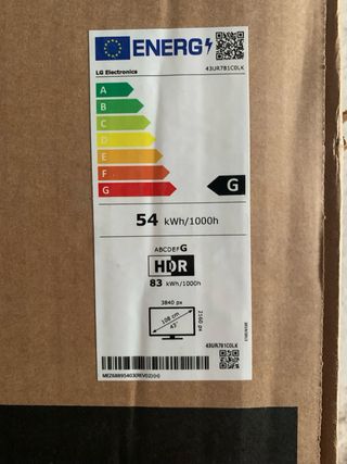 TELEVISION LG 43 PULGADAS TOTALMENTE NUEVA!!!!