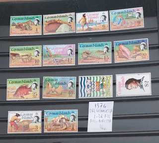 (nu234/237a)CAIMAN   DEFINITIVE 1969/1980