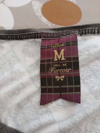 Jersey estampado cuello cuadrado