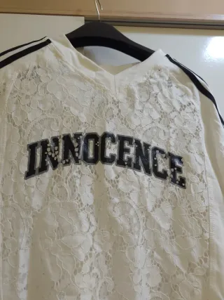 Sudadera encaje blanca INNOCENCE T.38