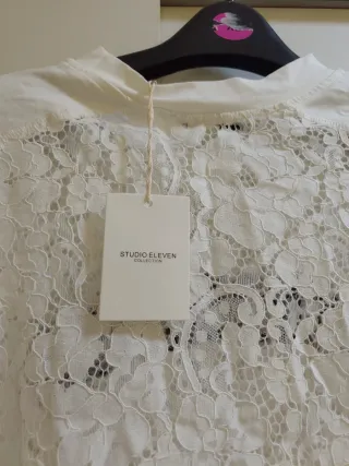 Sudadera encaje blanca INNOCENCE T.38