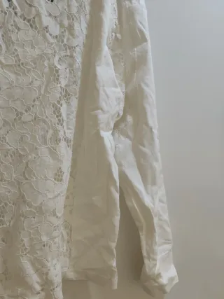 Sudadera encaje blanca INNOCENCE T.38