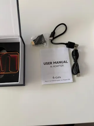 AI BOX Adaptador CarPlay Android Auto Inalámbrico