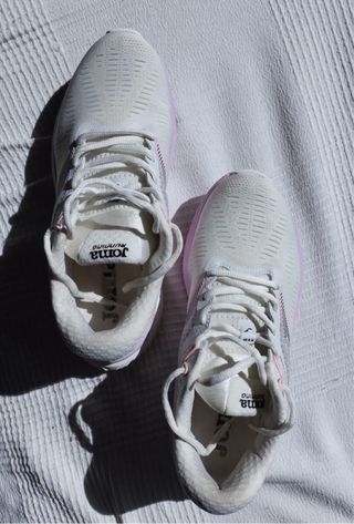 Zapatillas Joma Hispalis Lady 2302 Blanco Rosa