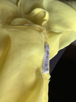 Maglia donna Intimissimi pizzo giallo