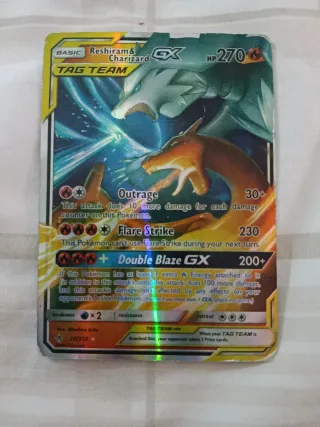 Set Pokémon Charizard premium EX Mega y GX cartas