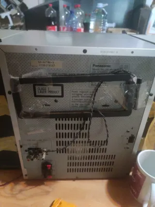 Minicadena Panasonic CD Radio Cassette negociable