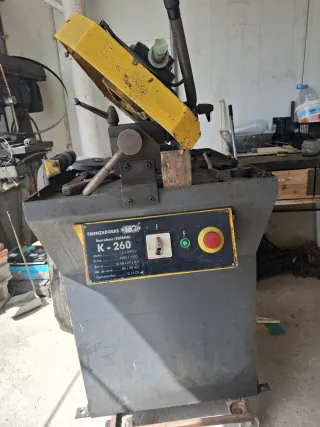 Tronzadora para hierro