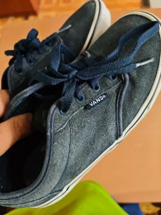 Zapatillas Vans Atwood Suede Niños Azul talla 34