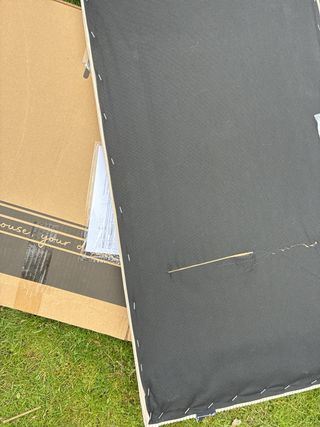 Cabecero dhone corduroy beige