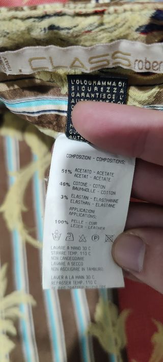 Pantaloni Cavalli donna fantasia IT44