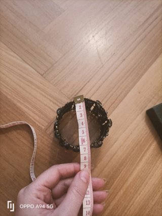 Braccialetto donna con pietre blu