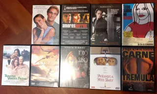 Lote 9 Películas DVD (Español/Inglés)