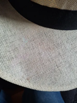 Cappello estivo a falda larga con fiocco