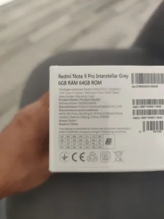 Xiaomi Note 9 Pro
