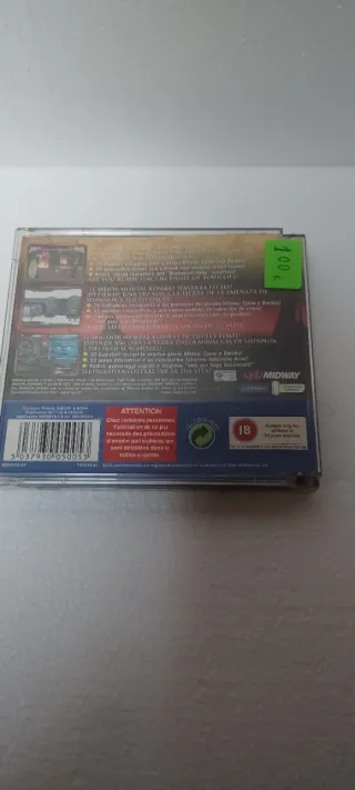Mortal Kombat Gold Dreamcast Midway