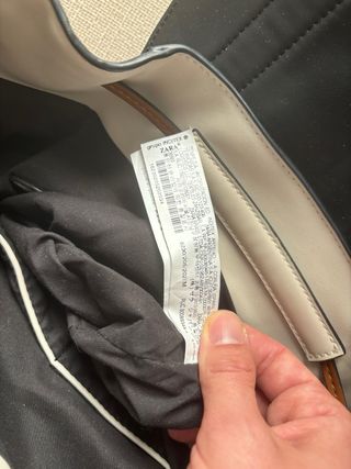 Mochila de cuero sintético