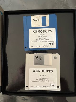 Xenobots PC MS-DOS Disquetes EA
