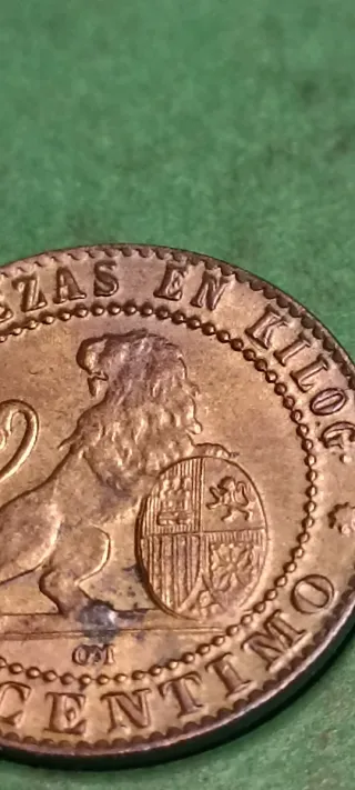1 Céntimo 1870.