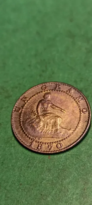1 Céntimo 1870.