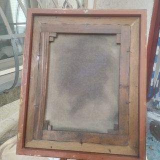 Antico dipinto olio su tela