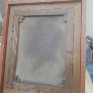 Antico dipinto olio su tela