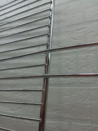 Griglia Cromata in Acciaio per Barbecue 100x40cm