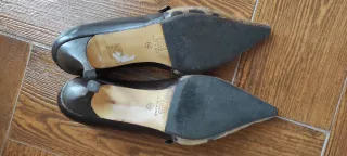 Zapatos de tacón con estampado animal