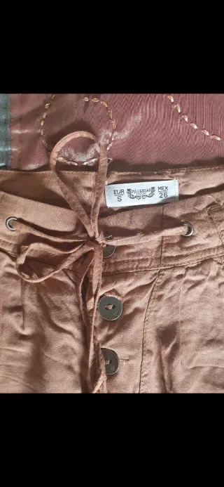 Bermudas Pull&Bear marrones chica