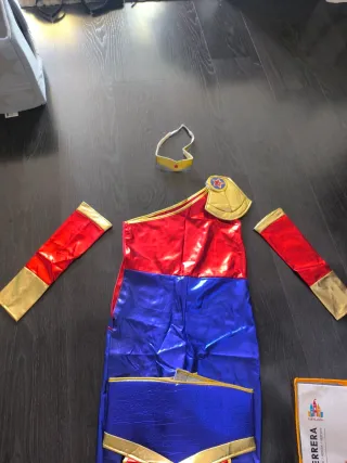 Disfraz Super Guerrera Talla 10-12