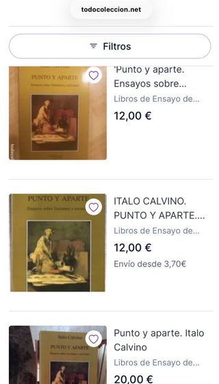 Punto y aparte (Marginales) (Spanish Edition)