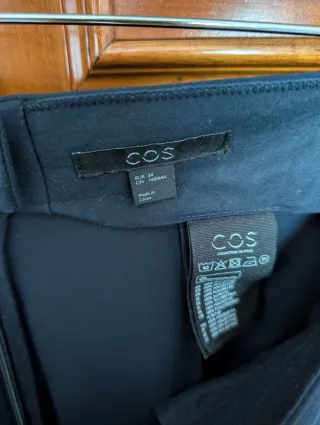 Falda-pantalón COS negra talla S