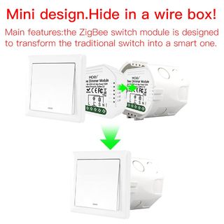 Módulo Dimmer Inteligente MOES ZigBee 3.0