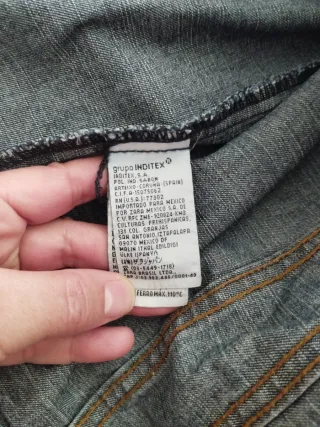 Chaqueta Vaquera Mujer Azul