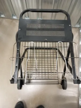 Carrello Barbecue Nero/Argento