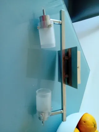 2 Lámparas de pared moderna