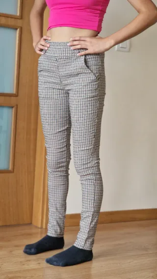 Pantalón cuadros talla S