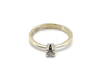 E1804941-0 Anillo Oro 18k con Diamante