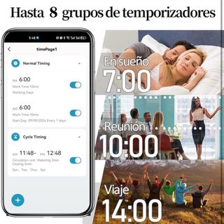 Programador Riego Inteligente 2 Salidas