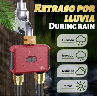 Programador Riego Inteligente 2 Salidas