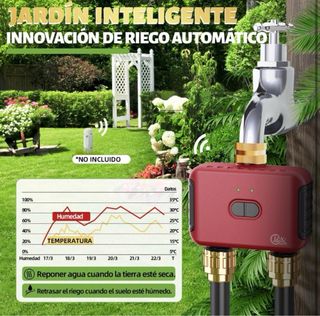 Programador Riego Inteligente 2 Salidas