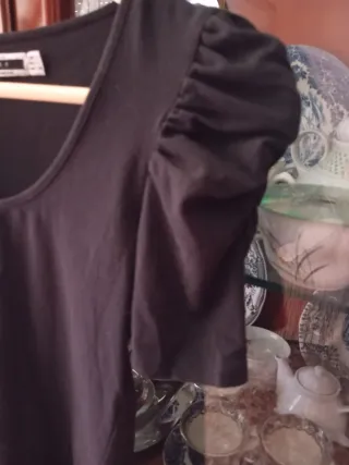 Camiseta de Zara negra