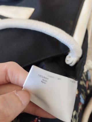 Borsa Byblos nera e bianca