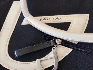 Borsa Byblos nera e bianca