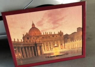 Puzzle quadro edificio con cupola