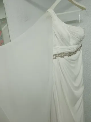 Vestido Novia/Fiesta Blanco Talla Única