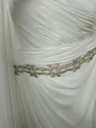 Vestido Novia/Fiesta Blanco Talla Única